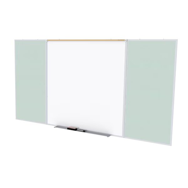 Bulletin/Whiteboard Combination 4x10 ft., GHENT, Mfr# SPC410D-V-193